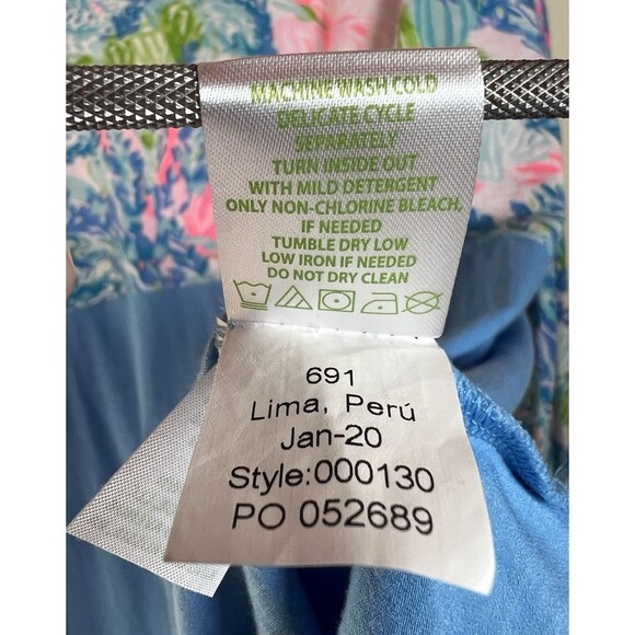 Lilly Pulitzer Size XXL Long Sleeve Multicolor Finn Top - Picture 5 of 5